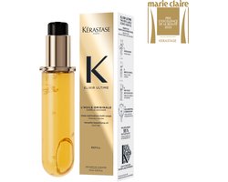 Kérastase - Elixir Ultime L'Huile Originale Haarolie Navulling - Met Camelia & Arganolie, Voor Intense Voeding, Glans & Hittebescherming, Voor Elk Haartype - 75 ml