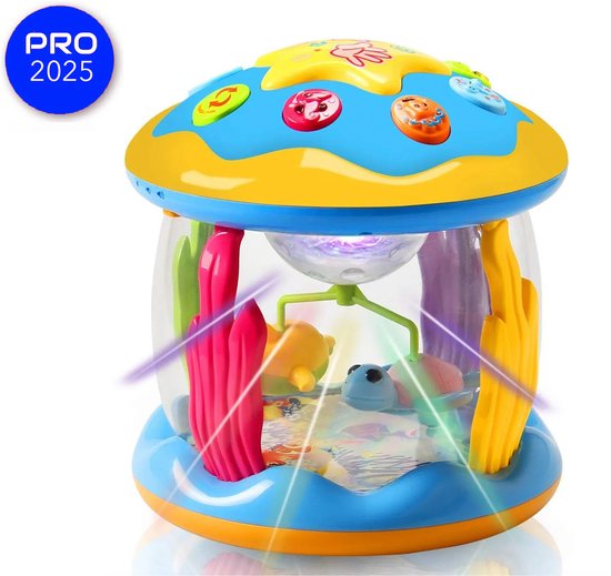 Magie Molen Baby Speelgoed - Ocean Wonder Speelgoed Voor Baby - Montessori Speelgoed - Fijne Motoriek - Educatief Speelgoed - Speelgoed Jongens & Meisjes - Draaimolen Baby