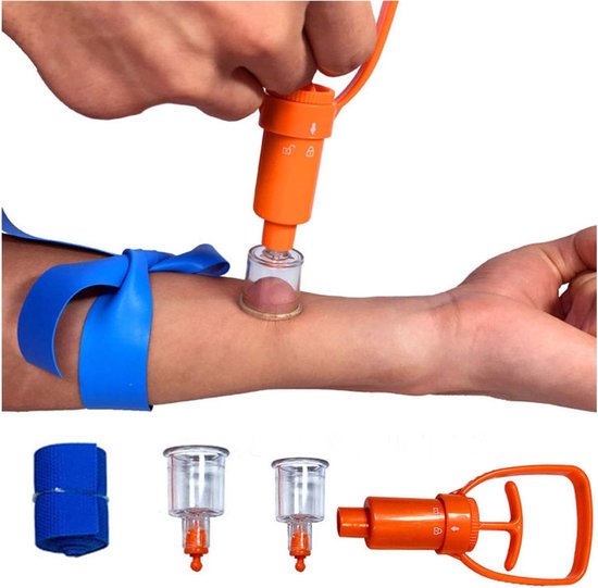 Extracteur De Venin Aspiration Urgence - Kit Morsures Piqûres Abeille Moustique Serpent Camping