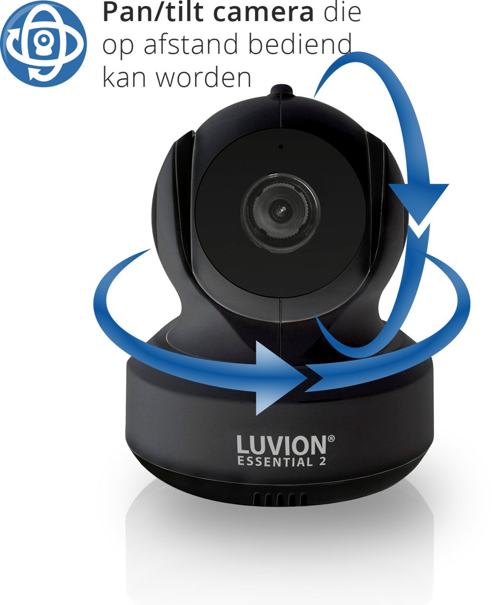 Afbeelding 2 van LUVION® Essential 2 Black Camera - Losse Uitbreidingscamera voor LUVION® Essential 2 Black Sets
