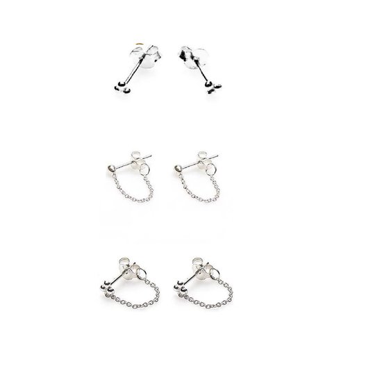 Karma Symbols bundelset triple dots zilver