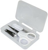 Benson Manicureset voor baby's - 3-delig - Roestvrijstaal - Inclusief etui - Veilig en hygiënisch