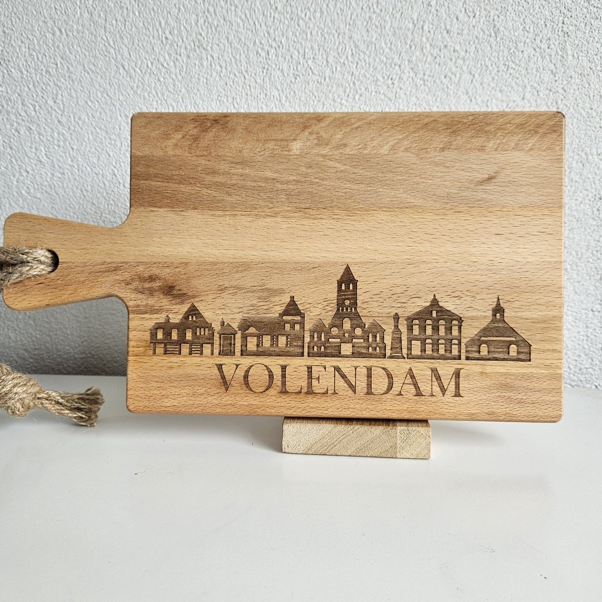 borrelplank beukenhout skyline Volendam 49 cm