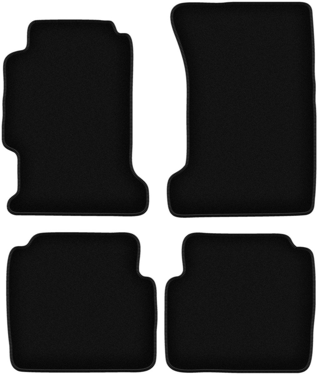 BASIC zwarte veloursmatten voor: Honda Accord V stationwagen, sedan (1993-1997)