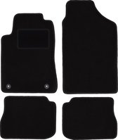 Zwarte veloursmatten voor: Peugeot 605 sedan (1989-1999)