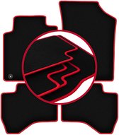 CARLUX-RED automatten voor: Citroen C1 I hatchback (2005-2014)