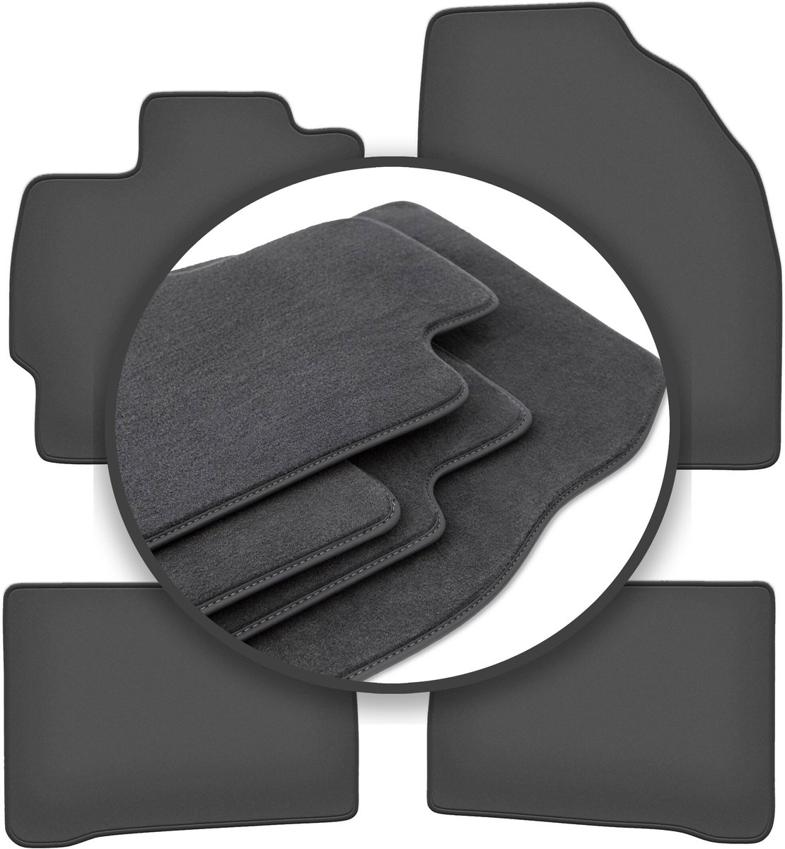 Premium automatten voor: Toyota Prius III hatchback (2009-2011)