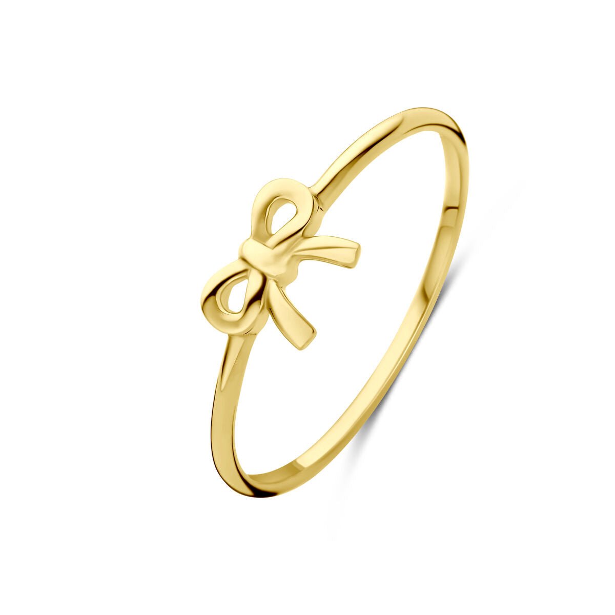 14K Geelgouden Ring Strik 4034161
