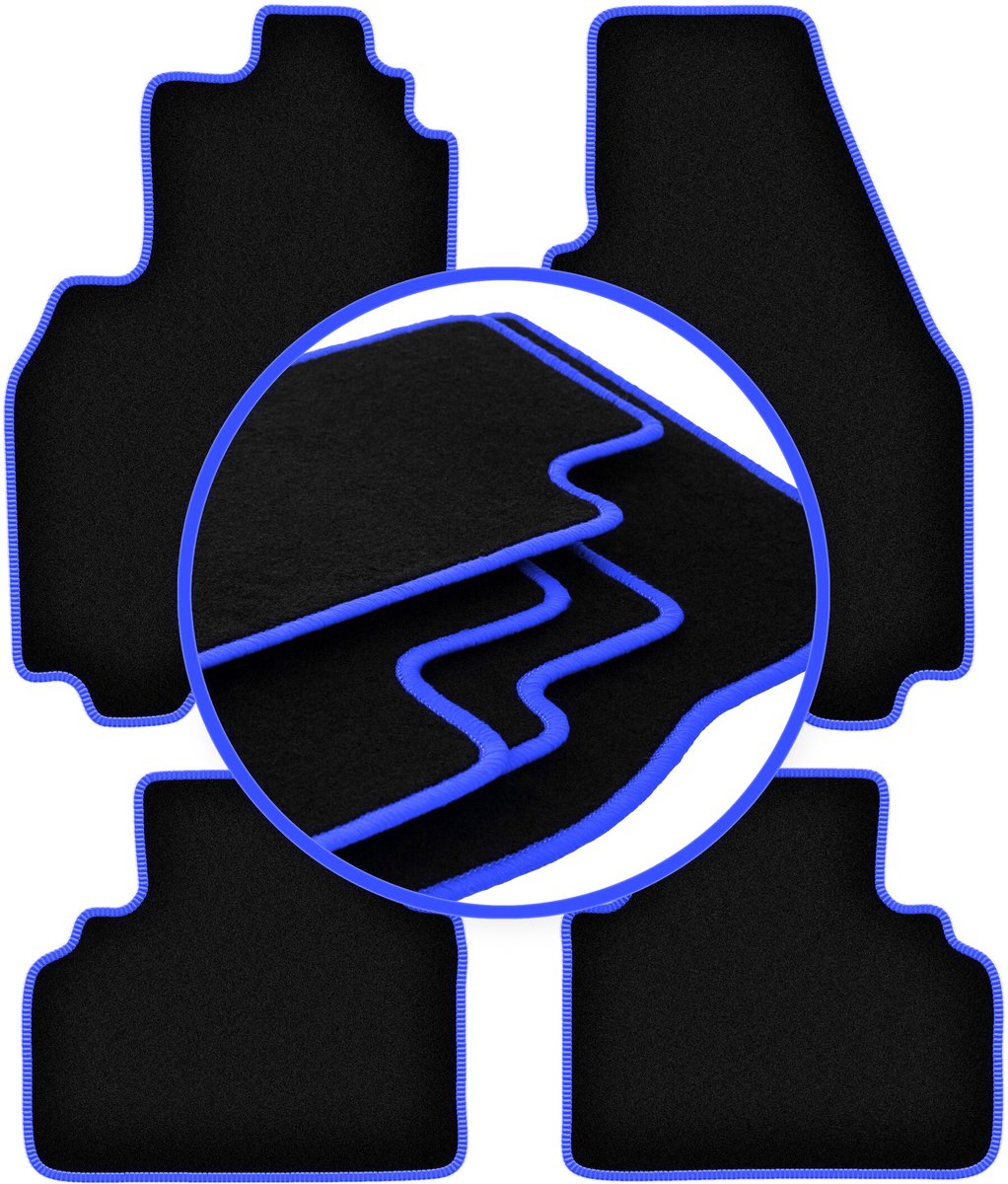 CARLUX-BLUE automatten voor: Ford Cougar coupé (1998-2004)