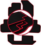 CARLUX-RED automatten voor: Dodge Journey JC49 7-zitter (2007-2016)