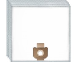 5x Dparts stofzuigerzakken geschikt voor Nilfisk ALTO ATTIX WAP - 30 40 50 series - Bosch GAS 20 L SFC - nr. 302004000 302004004