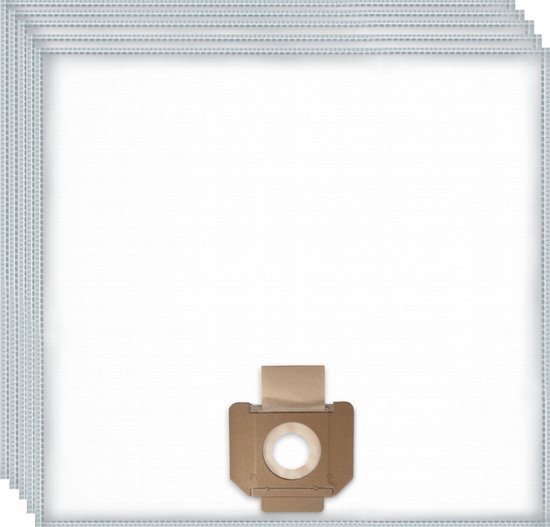 5x Dparts stofzuigerzakken geschikt voor Nilfisk ALTO ATTIX WAP - 30 40 50 series - Bosch GAS 20 L SFC - nr. 302004000 302004004