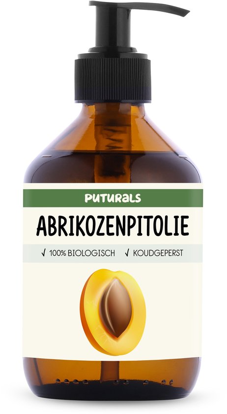 Puturals 100% Biologische Abrikozenpitolie 300ml