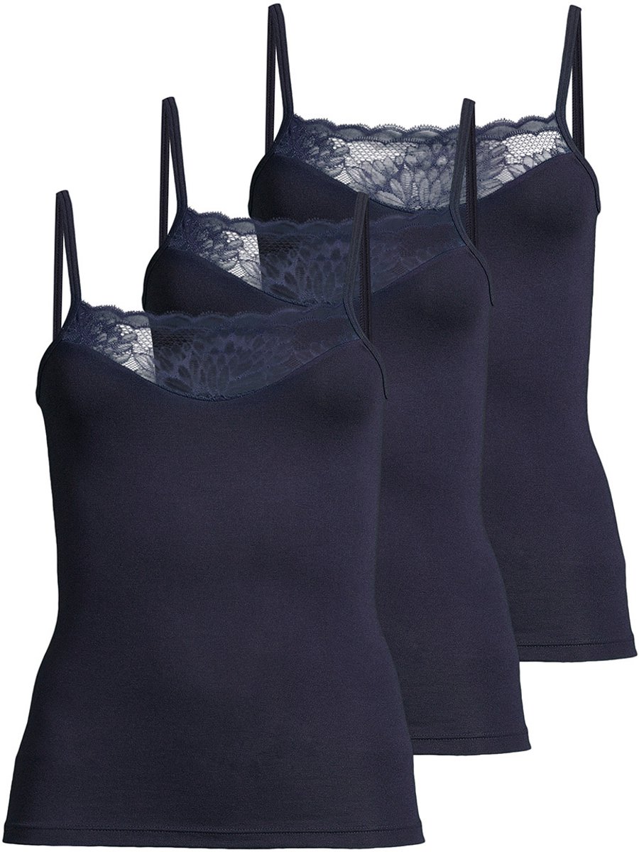 Conta Dames spaghettitop 3 pack Modal