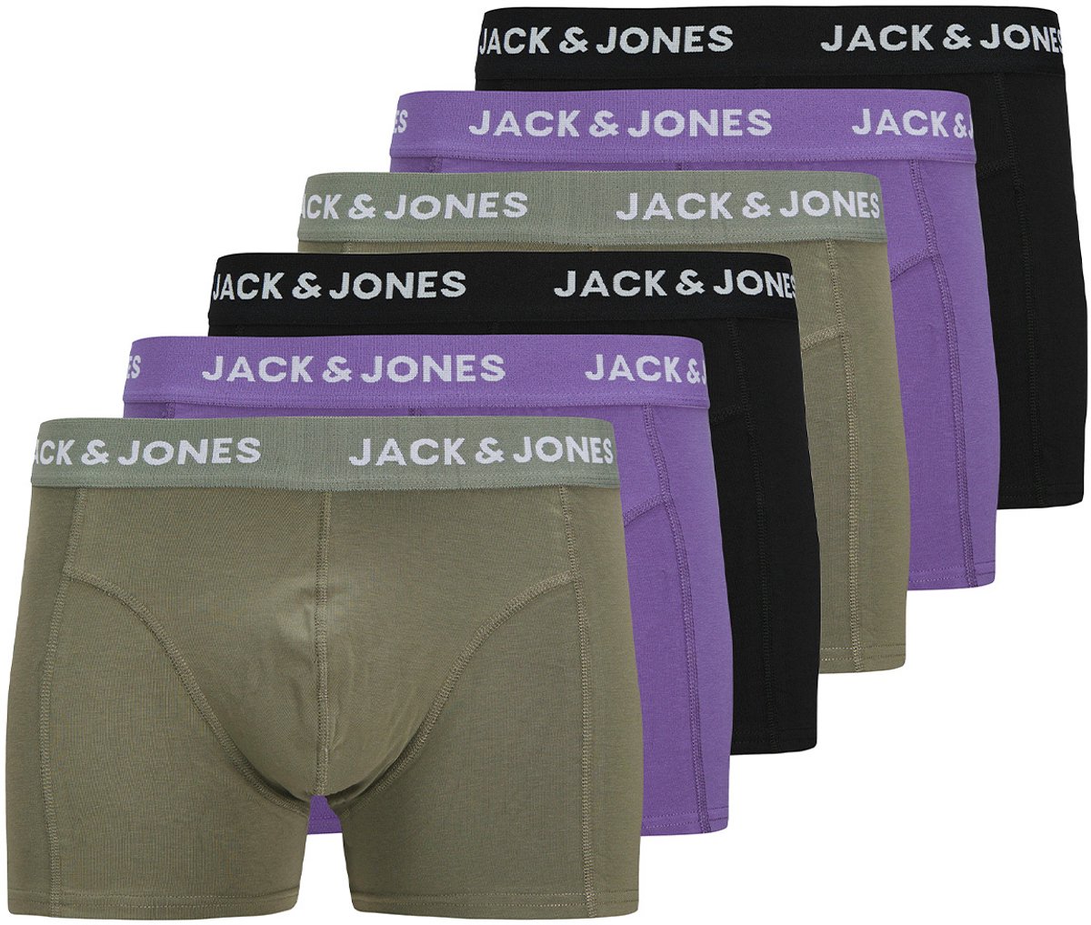 Jack & Jones Heren retro short / pant 6 pack Rob Solid