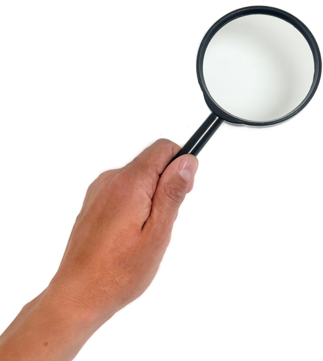 Vergrootglas - vergroting 5 x - De Zilverwinkel
