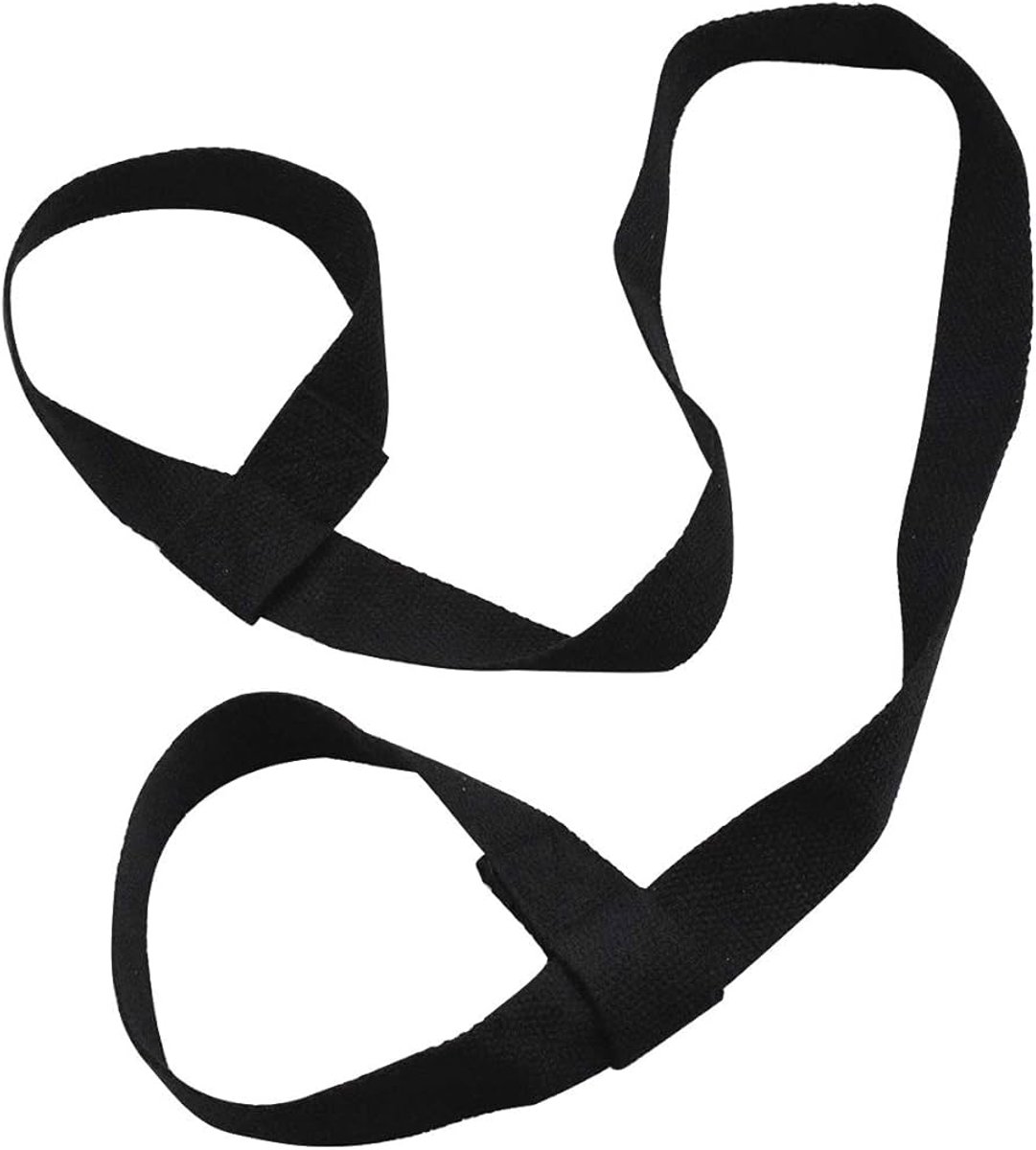 Jumada's - Yoga mat draagband - Draaghengsel - Yogamat vervoeren - Zwart