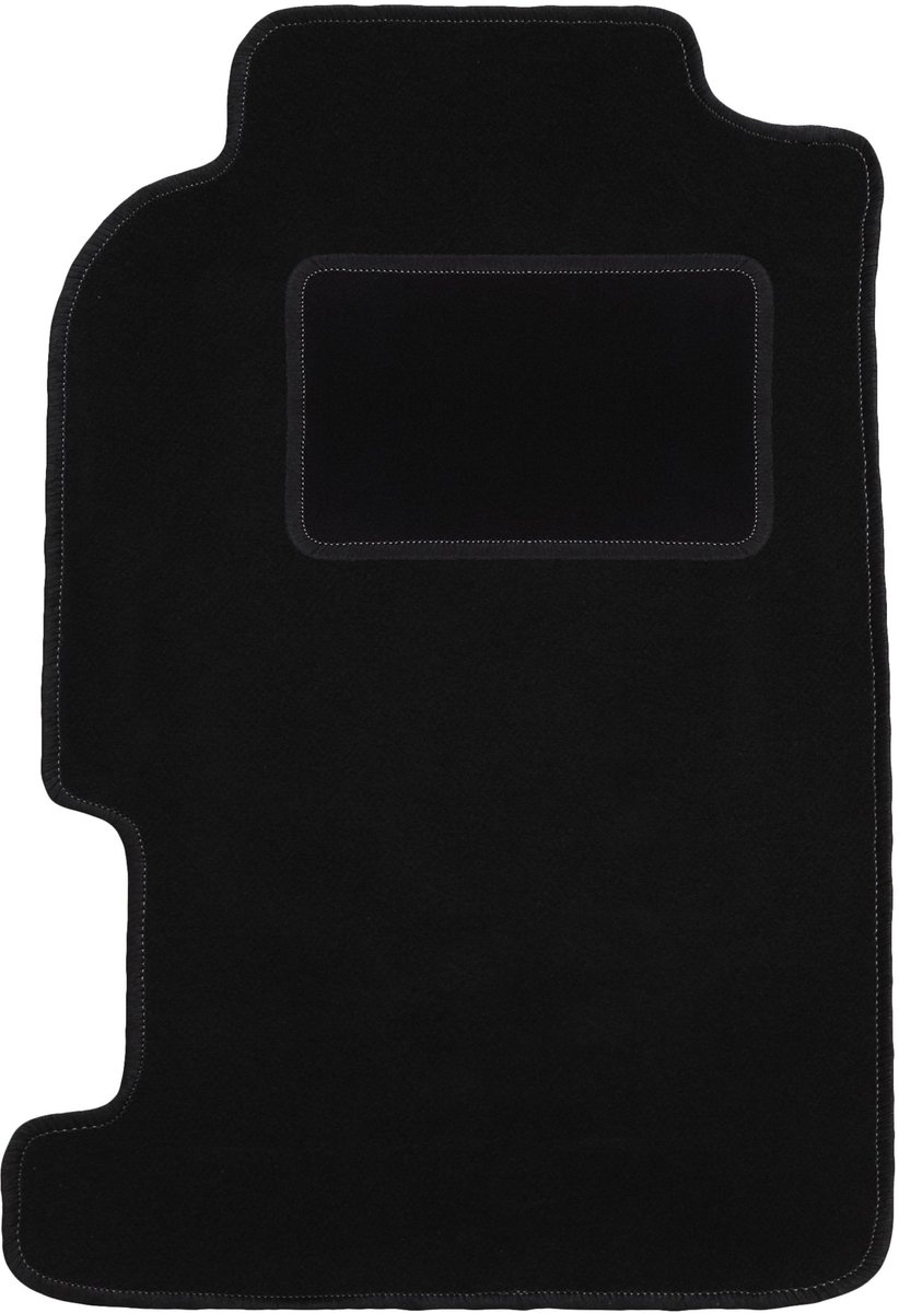 Chauffeursmat zwart voor: Honda CRX DelSol coupé, cabrio (1992-1997)