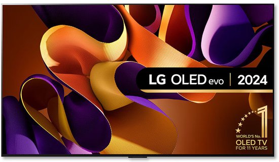 LG G4 OLED65G42LW - 65 inch - 4K MLA OLED - 2024 - Buitenlands model