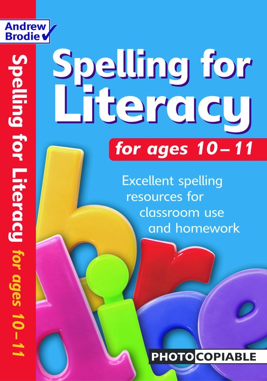 Spelling For Literacy For Ages 10-11 - cover