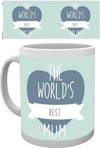 Geen merk Mother's Day World's Best Mum Mok