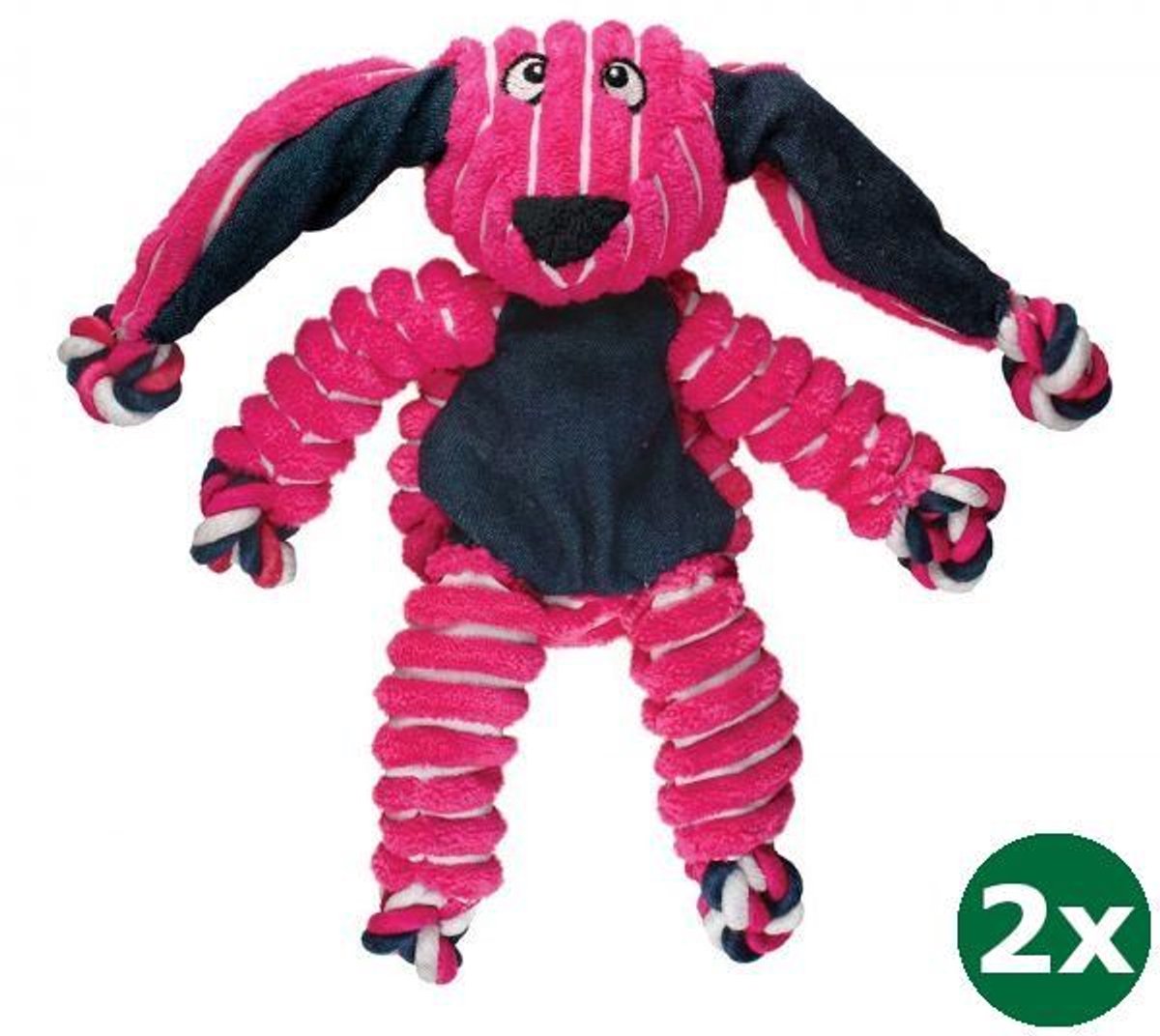 Kong floppy knots bunny 2x 14x5x23 cm