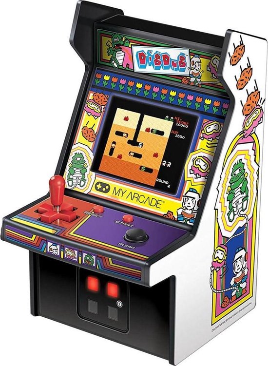 My Arcade Retro Mini Arcade Machine Dig-Dug - My Arcade Gaming