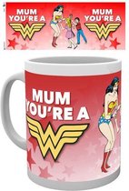 Wonder Woman DC Comics Wonder Mum Mothers Day - Moederdag Mok