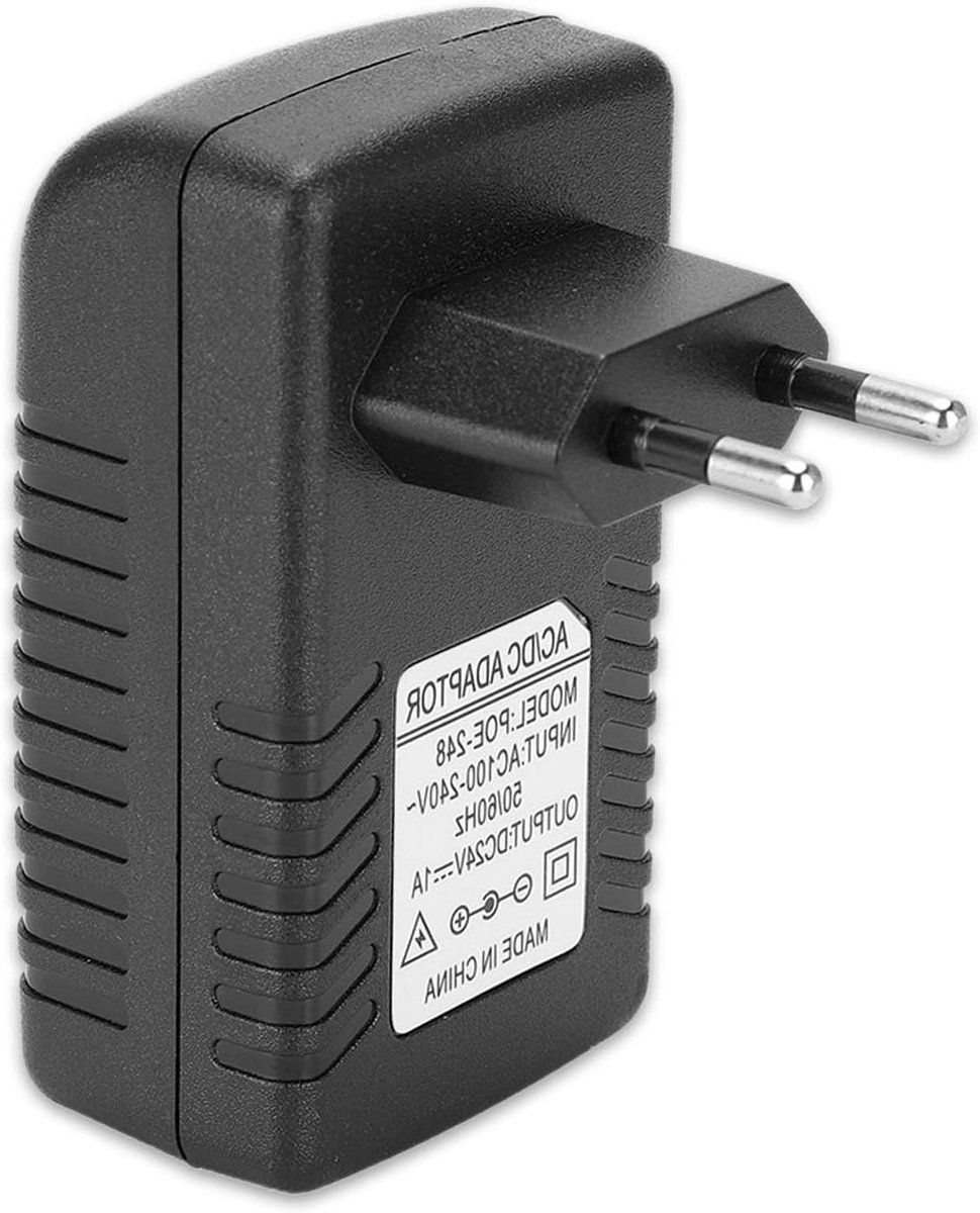 POE Injector EU/US Standaard Optioneel 100-240V DC 24V 1A Adapter Plug EU Plug