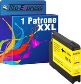 PlatinumSerie 1x inkt cartridge alternatief voor HP 933XL Yellow