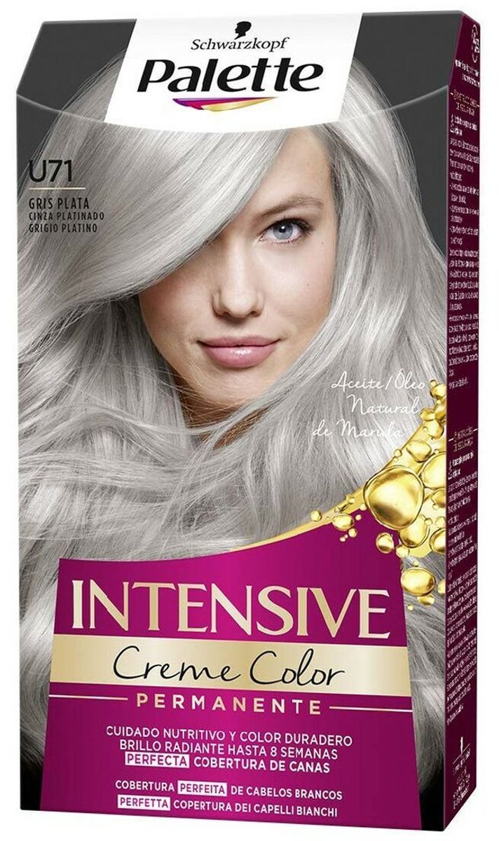 Schwarzkopf Poly Palette - Haarverf - U71 - Puur Zilvergrijs - 115ml