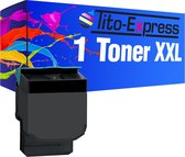 PlatinumSerie® 1 toner alternatief voor Lexmark C540N XXL black