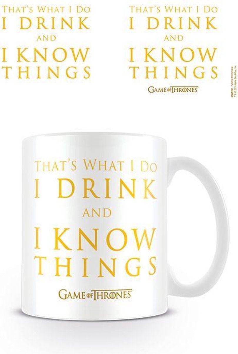 Game Of Thrones Drink & Know Things - Mok