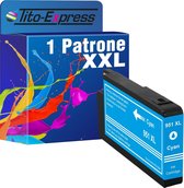 PlatinumSerie 1x inkt cartridge alternatief voor HP 951XL 951 Cyan