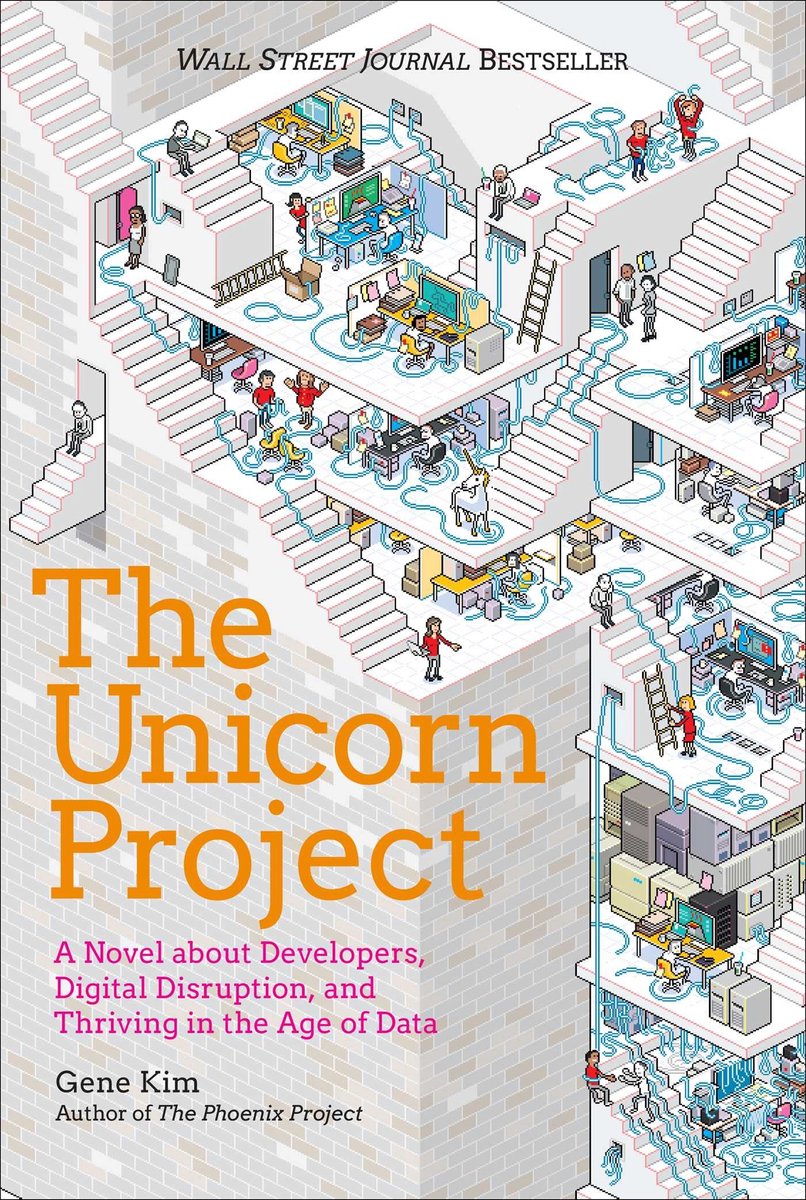 Omslag van The Phoenix Project - The Unicorn Project
