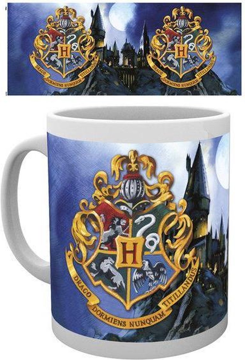 Harry Potter Hogwarts Emblem Mok
