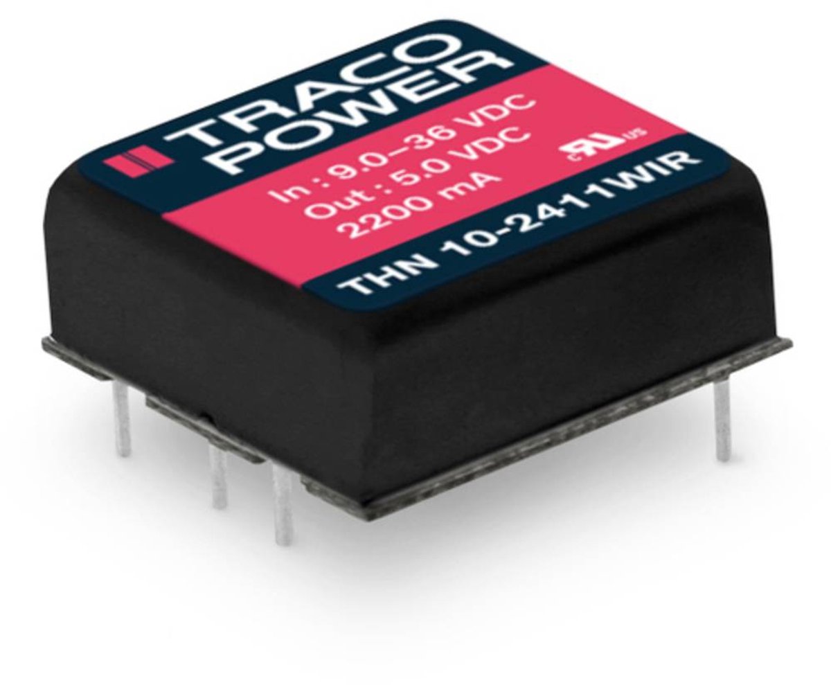 TracoPower THN 10-2411WIR DC/DC-converter, print 2 A 10 W Aantal uitgangen: 1 x Inhoud 1 stuk(s)