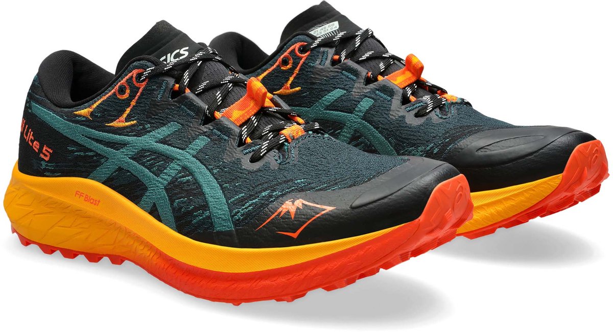 Asics Fuji Lite 5 Hardloopschoenen Sportwear Volwassen Groen