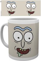 Rick and Morty Rick Face - Mok
