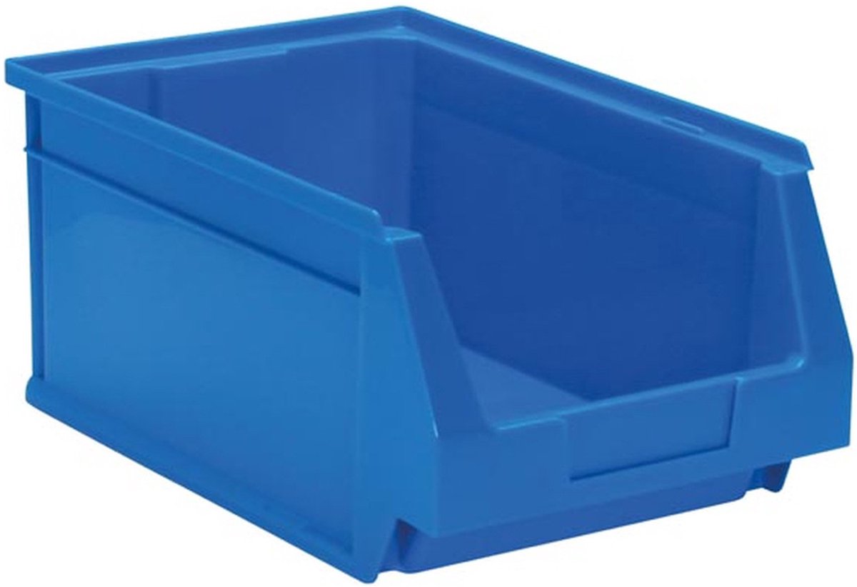 15 xTayg Stapelbak, stapelbaar, kunststof, 227 x 157 x 128 mm, blauw