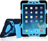 iPad hoes 2018 Spider Case zwart blauw