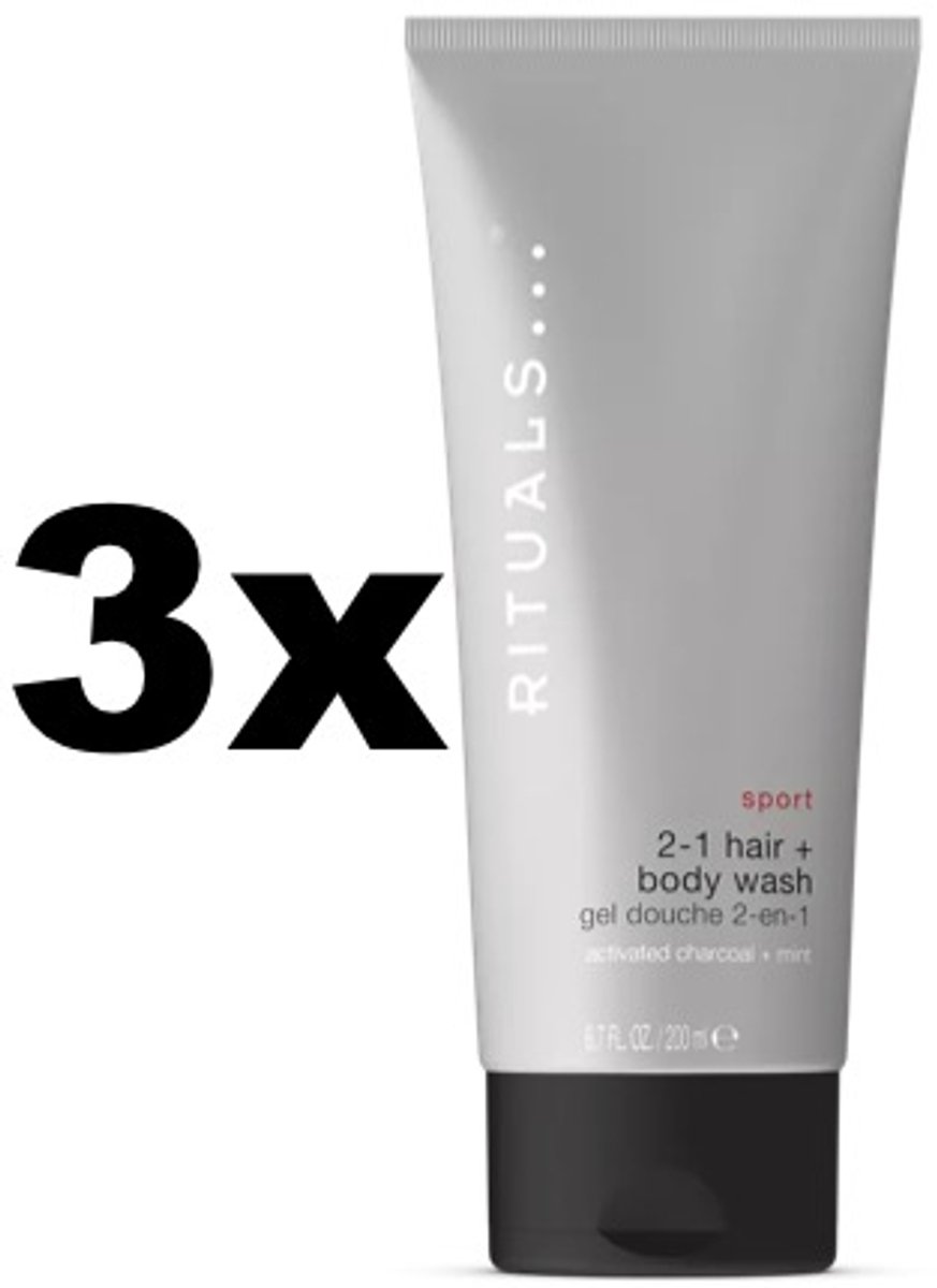 Rituals - Sport 2 in 1 Hair+Body Wash 70 ml- Gel Douche 2 en 1