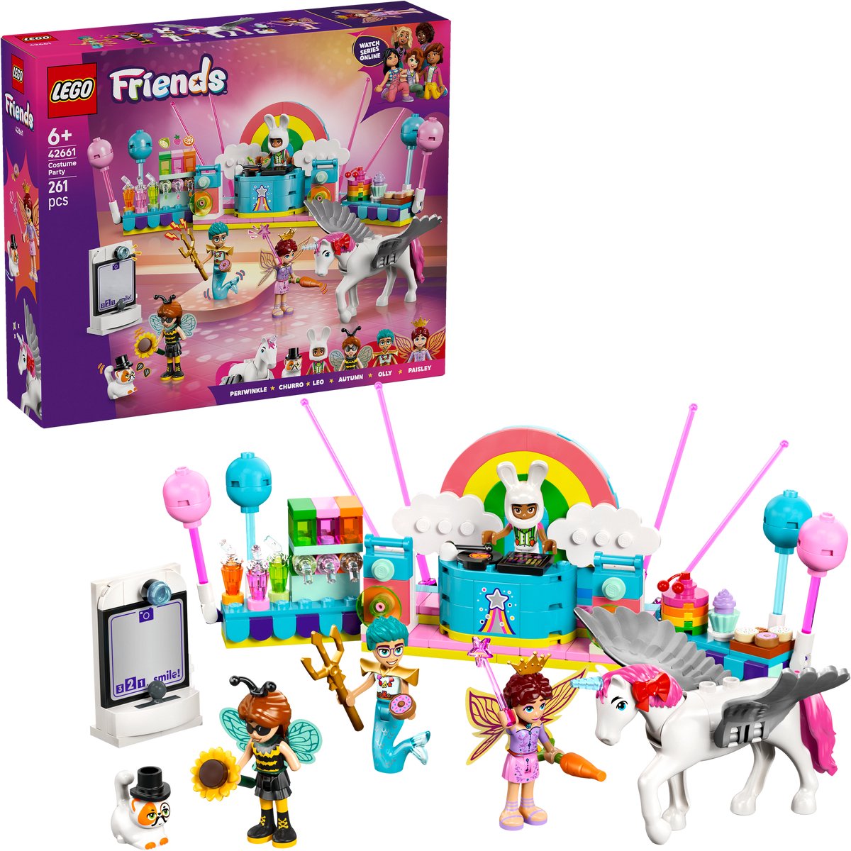 LEGO® Friends Verkleedfeestje met Eenhoorn en Fee - 42661 — afbeelding 22