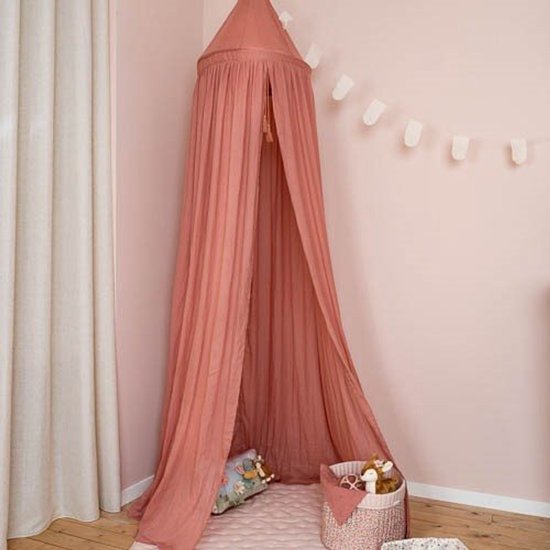 Little Dutch Klamboe - Maat - Klamboe kinderkamer Meisjes - Pink Blush, Roze - Pure — afbeelding 3