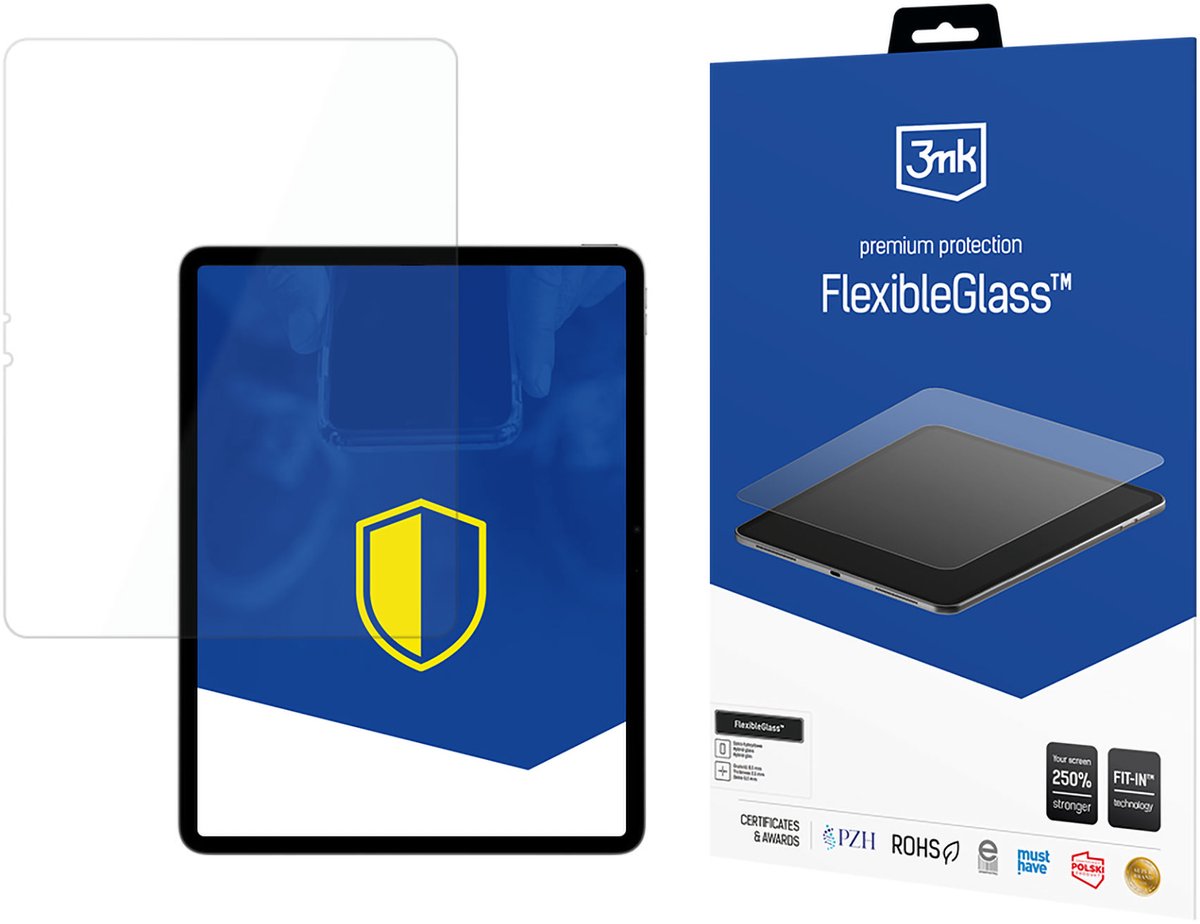 Apple iPad Air 13 (M2/M3) - tot 13" 3mk FlexibleGlass