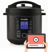 Fornello Multicooker - Rice Cooker - Slowcooker - Pressure Cooker