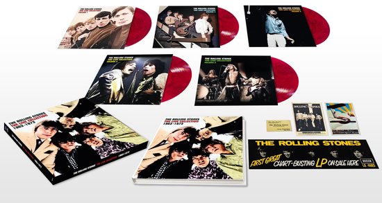 The Rolling Stones - Live Collection '63-'72 (5 LP) (Coloured Vinyl,Deluxe Edition)