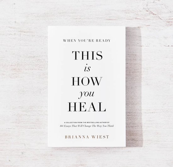 Boekomslag 'When You're Ready This is How You Heal' door Brianna Wiest.