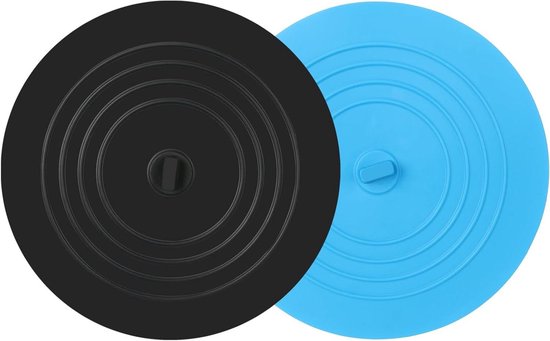 QUARKZMAN Siliconenrubber gatstop 25 mm diameter zachte flexibele stopper voor 24 mm gat zwart 10 stuks