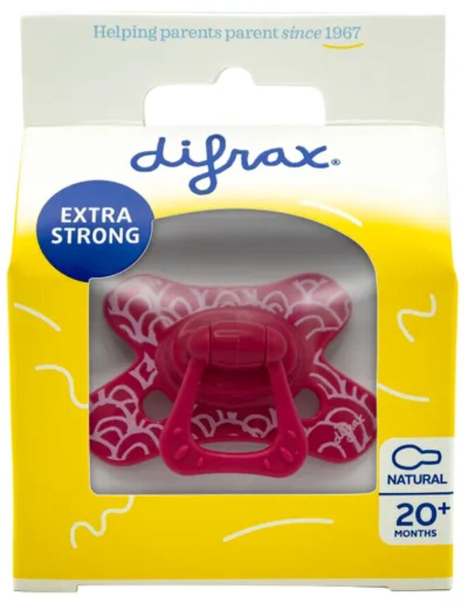 Goedkoopste Difrax Fopspeen Natural 18 mnd Dahlia Arches